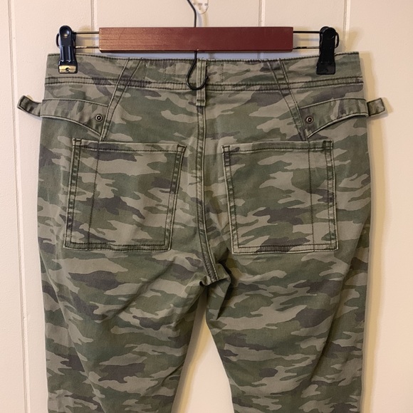 Anthropologie HEI HEI Camouflage Camo Pants Skinny Size 25 - Picture 8 of 11